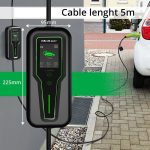Nabíjačka elektromobilov 11kW typ 2, 400V, CEE 5 PIN, držiak na stenu – Obrázok 6