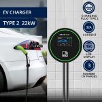 Nabíjačka elektromobilov 22kW typ 2, 400V, RFID, WIFI – Obrázok 3