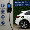 Nabíjačka elektromobilov 22kW typ 2, 400V, Wifi, CEE 5 PIN – Obrázok 18
