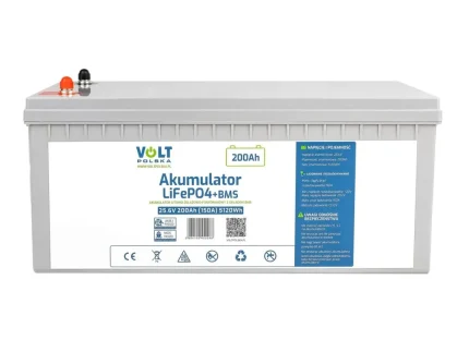 LiFePO4 batéria 25,6V 200 Ah (5120 Wh) + BMS – Obrázok 7