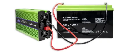Menič napätia a nabíjačka batérie, UPS, 12V/1000W, čistý sínus – Obrázok 20