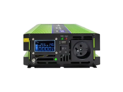 Menič napätia a nabíjačka batérie, UPS, 12V/1000W, čistý sínus – Obrázok 9