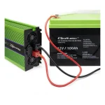 Menič napätia a nabíjačka batérie, UPS, 12V/1000W, čistý sínus – Obrázok 15