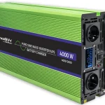 Menič napätia a nabíjačka batérie, UPS, 12V/2000W, čistý sínus – Obrázok 17