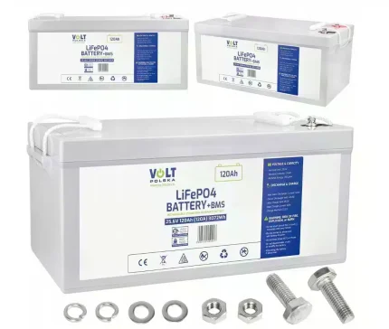 LiFePO4 batéria 25,6V 120 Ah (3072 Wh) + BMS – Obrázok 7