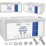 LiFePO4 batéria 25,6V 120 Ah (3072 Wh) + BMS – Obrázok 2