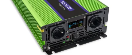 Menič napätia a nabíjačka batérie, UPS, 12V/2500W, čistý sínus – Obrázok 18