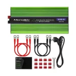 Menič napätia a nabíjačka batérie, UPS, 12V/2500W, čistý sínus – Obrázok 7