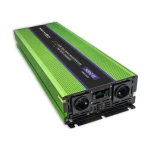 Menič napätia a nabíjačka batérie, UPS, 12V/2500W, čistý sínus – Obrázok 6