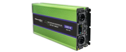 Menič napätia a nabíjačka batérie, UPS, 12V/2500W, čistý sínus – Obrázok 3