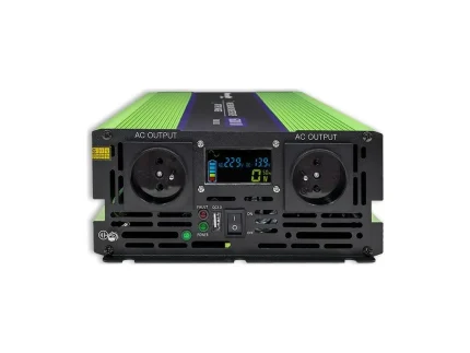 Menič napätia a nabíjačka batérie, UPS, 12V/2500W, čistý sínus – Obrázok 10