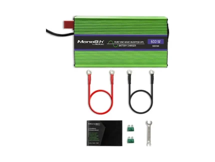 Menič napätia a nabíjačka batérie, UPS, 12V/300W, čistý sínus – Obrázok 11