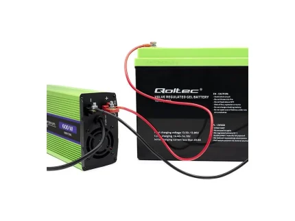 Menič napätia a nabíjačka batérie, UPS, 12V/300W, čistý sínus – Obrázok 9
