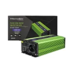 Menič napätia a nabíjačka batérie, UPS, 12V/600W, čistý sínus – Obrázok 7