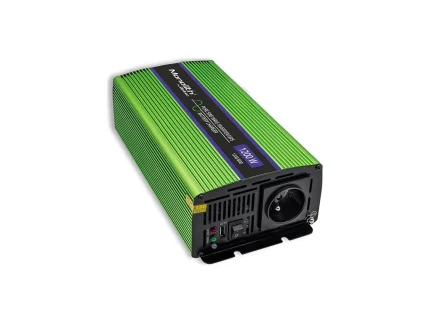 Menič napätia a nabíjačka batérie, UPS, 12V/600W, čistý sínus – Obrázok 5