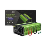 Menič napätia a nabíjačka batérie, UPS, 12V/600W, čistý sínus