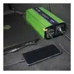 Menič napätia a nabíjačka batérie, UPS, 12V/600W, čistý sínus – Obrázok 10