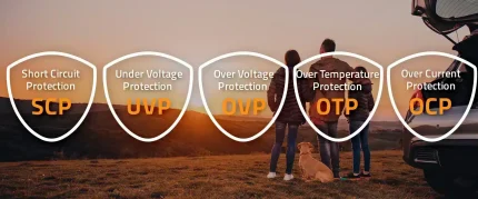 Menič a nabíjačka AC s MPPT regulátorom 40A, UPS, 12V 1000W – Obrázok 16