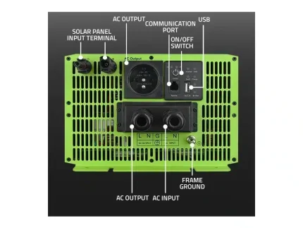 Menič a nabíjačka AC s MPPT regulátorom 40A, UPS, 12V 1000W – Obrázok 14