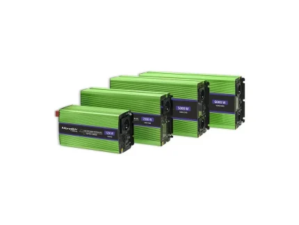Menič napätia a nabíjačka batérie, UPS, 12V/3000W, čistý sínus – Obrázok 9