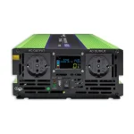 Menič napätia a nabíjačka batérie, UPS, 12V/3000W, čistý sínus – Obrázok 6