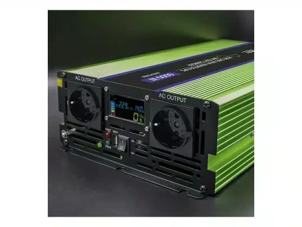 Menič napätia a nabíjačka batérie, UPS, 12V/3000W, čistý sínus – Obrázok 4