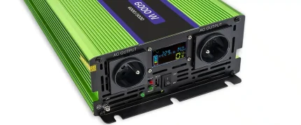 Menič napätia a nabíjačka batérie, UPS, 12V/3000W, čistý sínus – Obrázok 20