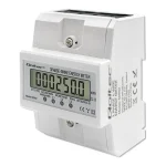 Trojfázový merač spotreby energie na DIN lištu, 400V, 100A