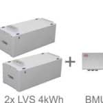 BYD Battery Box Premium LVS 4kWh batériový modul - bočný pohľad