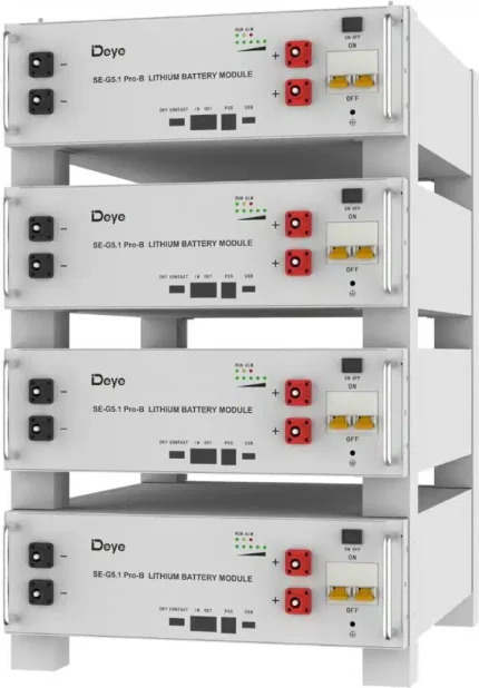 Batéria LiFePO4 Deye SE-G5.1 Pro-B 5.12kWh LV – Obrázok 3