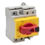 DC izolátor s uzamykacou funkciou | Hlavný vypínač| 1200V | 32A | 8kV | 4P - detail 5