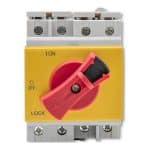 DC izolátor s uzamykacou funkciou | Hlavný vypínač| 1200V | 32A | 8kV | 4P - detail 8