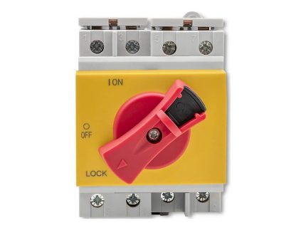 DC izolátor s uzamykacou funkciou | Hlavný vypínač| 1200V | 32A | 8kV | 4P - detail 8