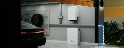 DEYE RW-F10.2 48V batéria 10,2 kWh - bočný pohľad