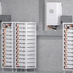 Deye HV batéria BOS-A Pro (7,68 kWh) - zapojenie v drziaku