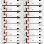 Deye HV batérie v racku