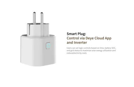 Deye Smart LoRa zásuvka 16A, 230V AC popis