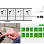 Koncentrátor výkonných optimizérov Deye SUN-XL20-B schema