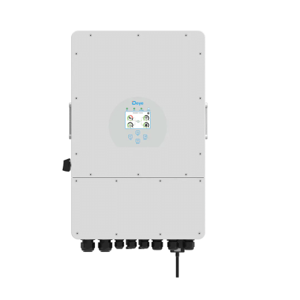 Trojfázový hybridný menič Deye SUN-12K 12000W, 2x MPPT - s predu