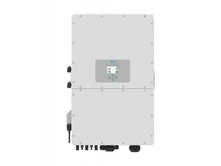 Trojfázový hybridný menič Deye SUN-50K-SG01HP3-EU-BM4 s predu