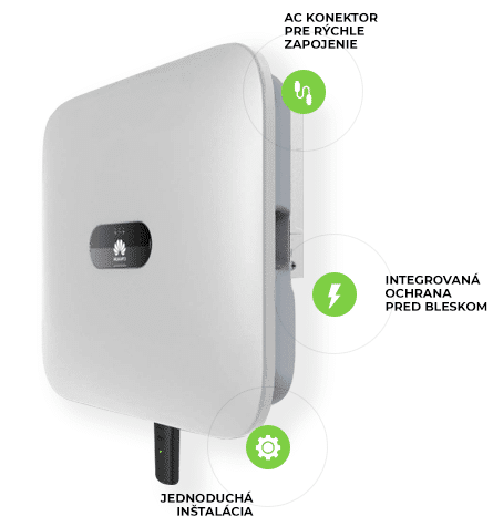 Trojfázový hybridný menič HUAWEI SUN2000 MB0 - info