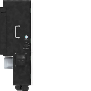 Trojfázový nízkonapäťový hybridný menič Deye SUN-15K-SG05LP3-EU-SM2 - bočný pohľad