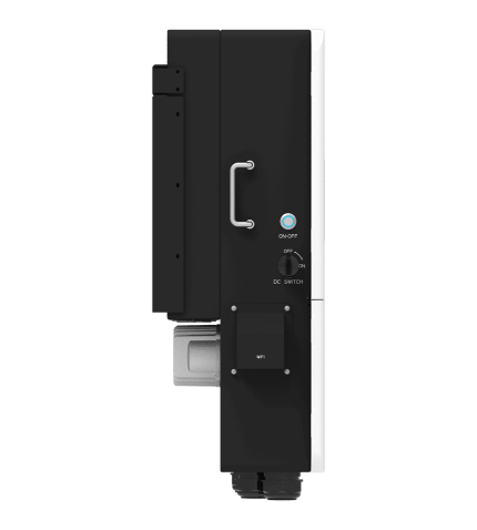 DEYE hybridný menič SUN-16K-SG05LP3-EU-SM2, 16kw, 3 fázový nízkonapäťový - z boku