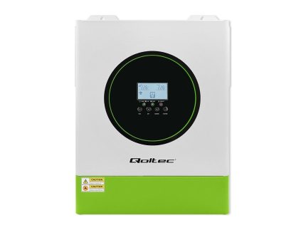 Hybridný off-grid solárny menič Qoltec 11000W | 160A | 48V | MPPT | BMS - 3