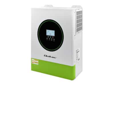 Hybridný off-grid solárny menič Qoltec 11000W | 160A | 48V | MPPT | BMS