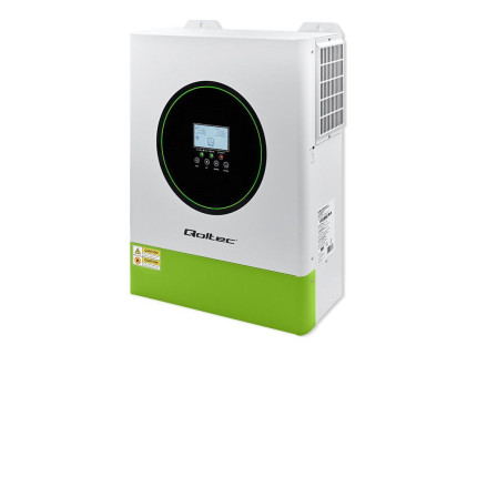 Hybridný off-grid solárny menič Qoltec 11000W | 160A | 48V | MPPT | BMS