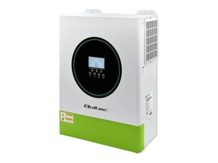 Hybridný off-grid solárny menič Qoltec 11000W | 160A | 48V | MPPT | BMS