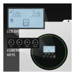 Hybridný off-grid solárny menič Qoltec 11000W | 160A | 48V | MPPT | BMS - 6