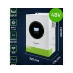 Hybridný solárny invertor mimo siete 6200W | 120A | 48V | MPPT | BMS | Sine | Možnosť Wi-Fi | Faktor výkonu 1,0 - parametre