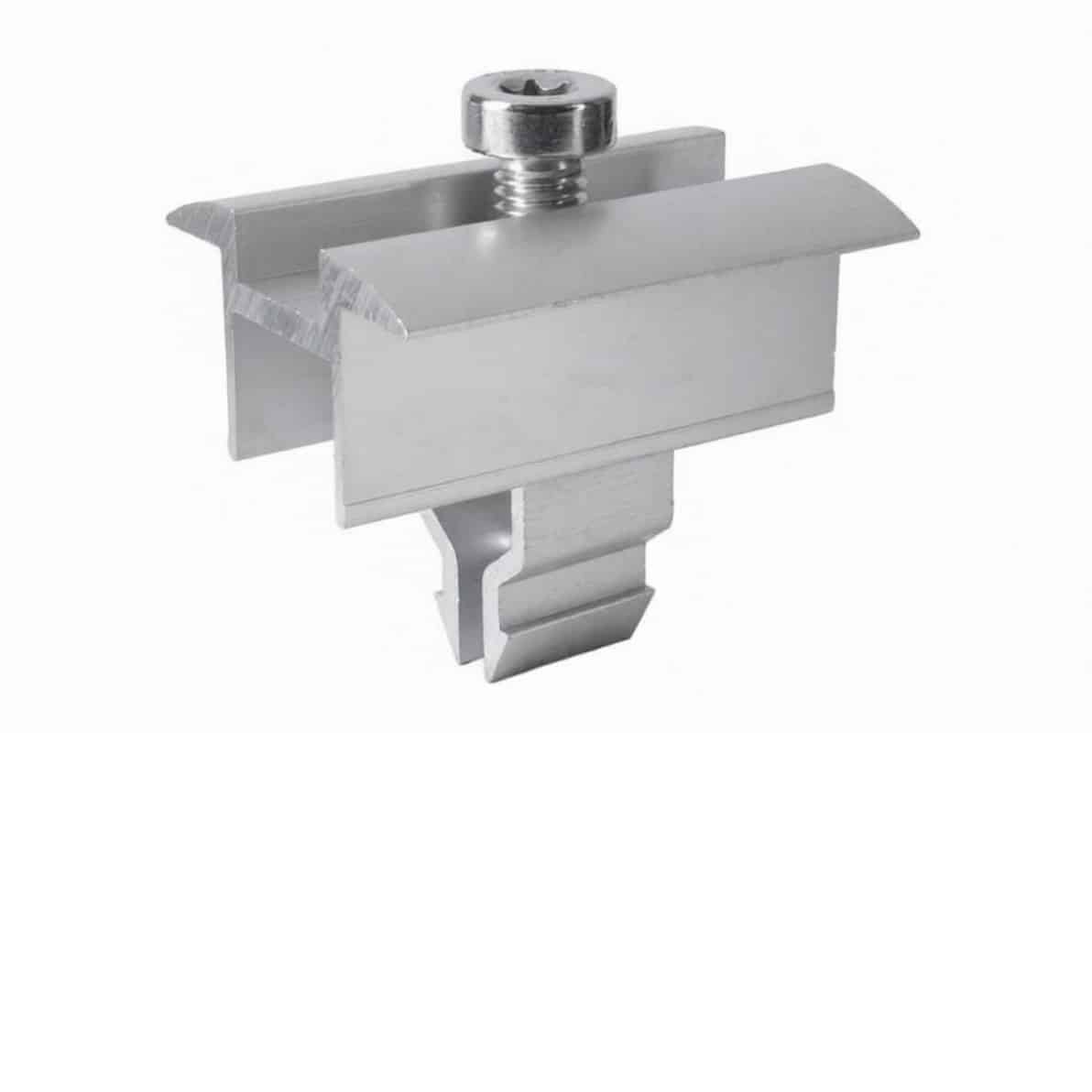 Koncová montážna svorka 12 mm KLIK pre FV panely